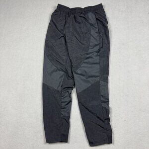 Jordan Black Nylon Perforated Track Pants Mens L